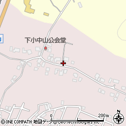 新潟県新発田市下小中山801-1周辺の地図