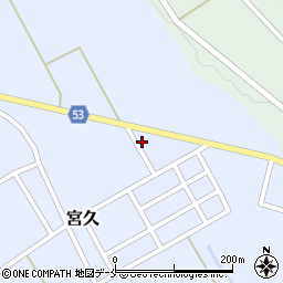 新潟県胎内市宮久1094周辺の地図