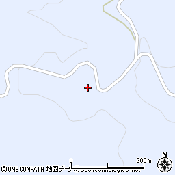 宮城県角田市毛萱沢田周辺の地図