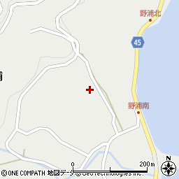 新潟県佐渡市野浦214周辺の地図