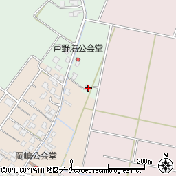 新潟県新発田市戸野港3-2周辺の地図