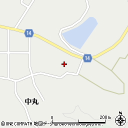 宮城県角田市平貫関下周辺の地図