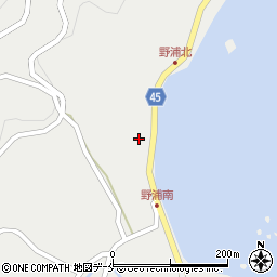 新潟県佐渡市野浦25周辺の地図