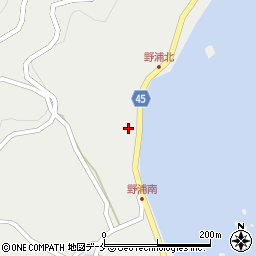 新潟県佐渡市野浦22周辺の地図