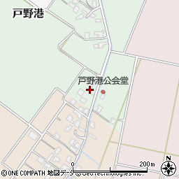 新潟県新発田市戸野港260周辺の地図