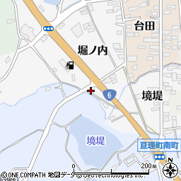 菊地石材工業株式会社　展示場周辺の地図