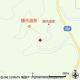 宮城県白石市福岡蔵本鎌先一番40周辺の地図