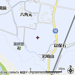 宮城県白石市小下倉（薬師堂）周辺の地図