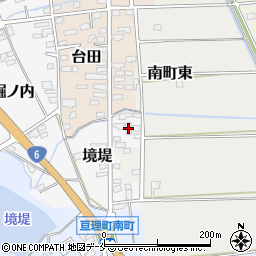 菊地石材工業株式会社　工場周辺の地図