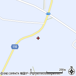 宮城県角田市毛萱熊野堂周辺の地図
