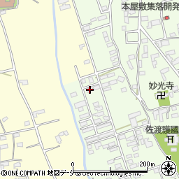 市営住宅（木戸沢第三住宅）周辺の地図