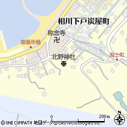 北野神社周辺の地図