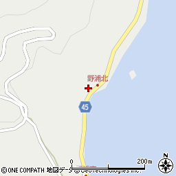新潟県佐渡市野浦2周辺の地図