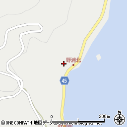 新潟県佐渡市野浦310周辺の地図