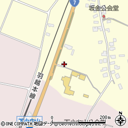 新潟県新発田市下坂町666周辺の地図