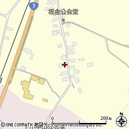 新潟県新発田市下坂町60周辺の地図