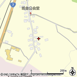 新潟県新発田市下坂町75周辺の地図