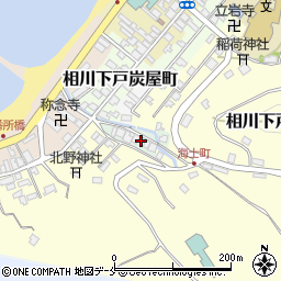 新潟県佐渡市相川海士町周辺の地図