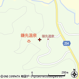 宮城県白石市福岡蔵本鎌先一番58周辺の地図