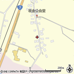 新潟県新発田市下坂町643周辺の地図