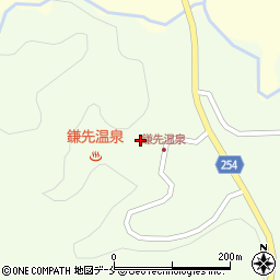 宮城県白石市福岡蔵本鎌先一番33周辺の地図