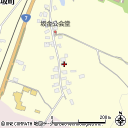 新潟県新発田市下坂町80-4周辺の地図