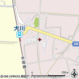 山形県東置賜郡川西町小松1743周辺の地図