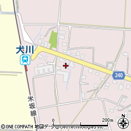 山形県東置賜郡川西町小松1836周辺の地図