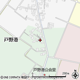 新潟県新発田市戸野港99周辺の地図