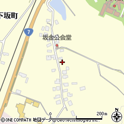 新潟県新発田市下坂町82-2周辺の地図