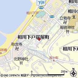新潟県佐渡市相川下戸炭屋裏町4周辺の地図