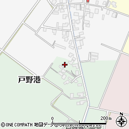 新潟県新発田市戸野港79周辺の地図