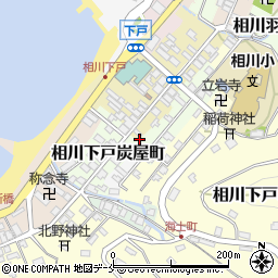 新潟県佐渡市相川下戸町42周辺の地図