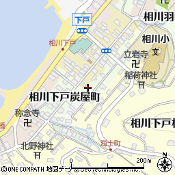 新潟県佐渡市相川羽田村28周辺の地図