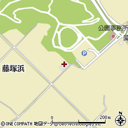 新潟県新発田市藤塚浜142周辺の地図