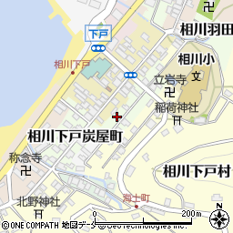 新潟県佐渡市相川羽田村24周辺の地図
