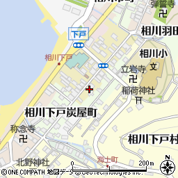 新潟県佐渡市相川下戸町34周辺の地図