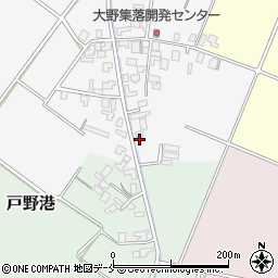 新潟県新発田市大野17周辺の地図