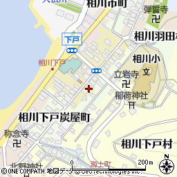 新潟県佐渡市相川下戸町29周辺の地図