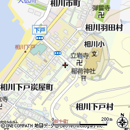 新潟県佐渡市相川羽田村周辺の地図