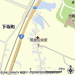 新潟県新発田市下坂町436周辺の地図