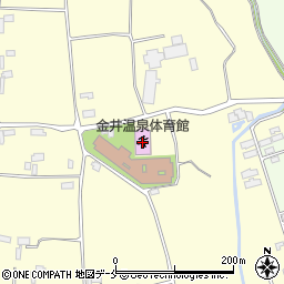 金井温泉体育館周辺の地図