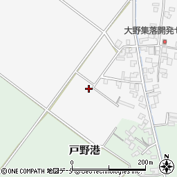 新潟県新発田市大野52周辺の地図