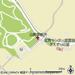 紫雲寺記念公園事務所周辺の地図