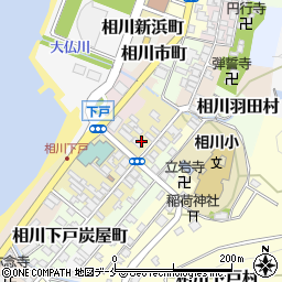 相川旅館組合周辺の地図