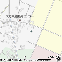 新潟県新発田市大野58周辺の地図