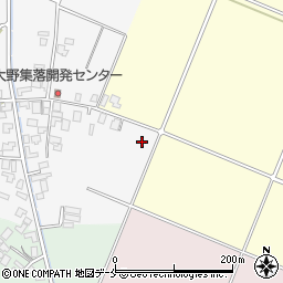 新潟県新発田市大野1周辺の地図