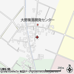新潟県新発田市大野33周辺の地図