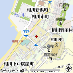 新潟県佐渡市相川下戸町76周辺の地図