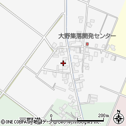 新潟県新発田市大野476周辺の地図